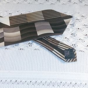 Jean Claude Vidal Multiple Pattern Polyester Tie